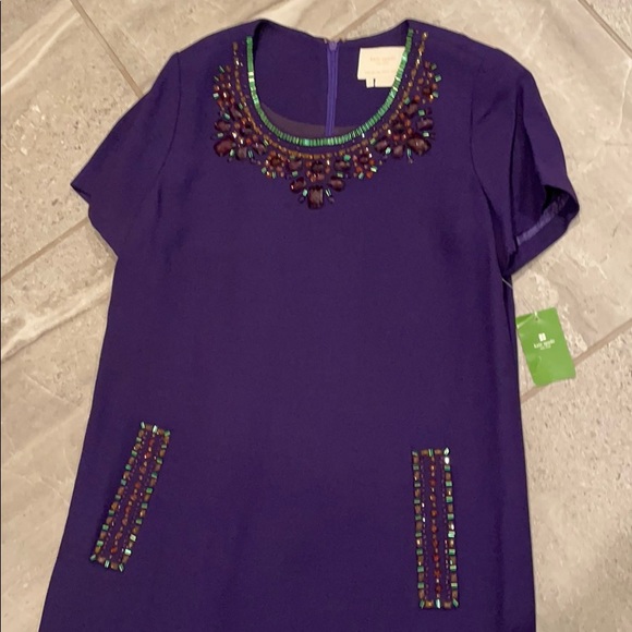 NWT Kate Spade Jeweled Dress - Picture 2 of 3
